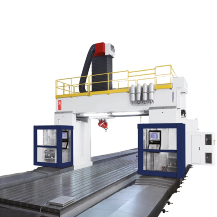 Nagy portálos marógép munkadarab