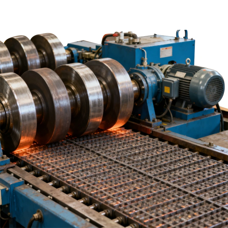 Görgős típusú hűtőágy